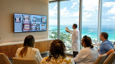 Diverse patients consulting with Mexican dental specialists about full mouth restoration options.