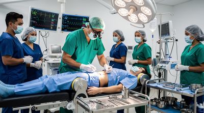 Surgical team performs bilateral hip replacement in a state-of-the-art Mexican operating room.