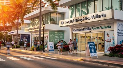 Competitive orthopedic hospitals in Puerto Vallarta medical district.