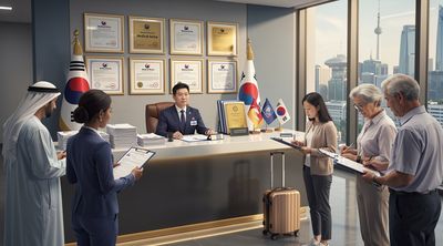 Government accreditation process for medical tourism in Korea.