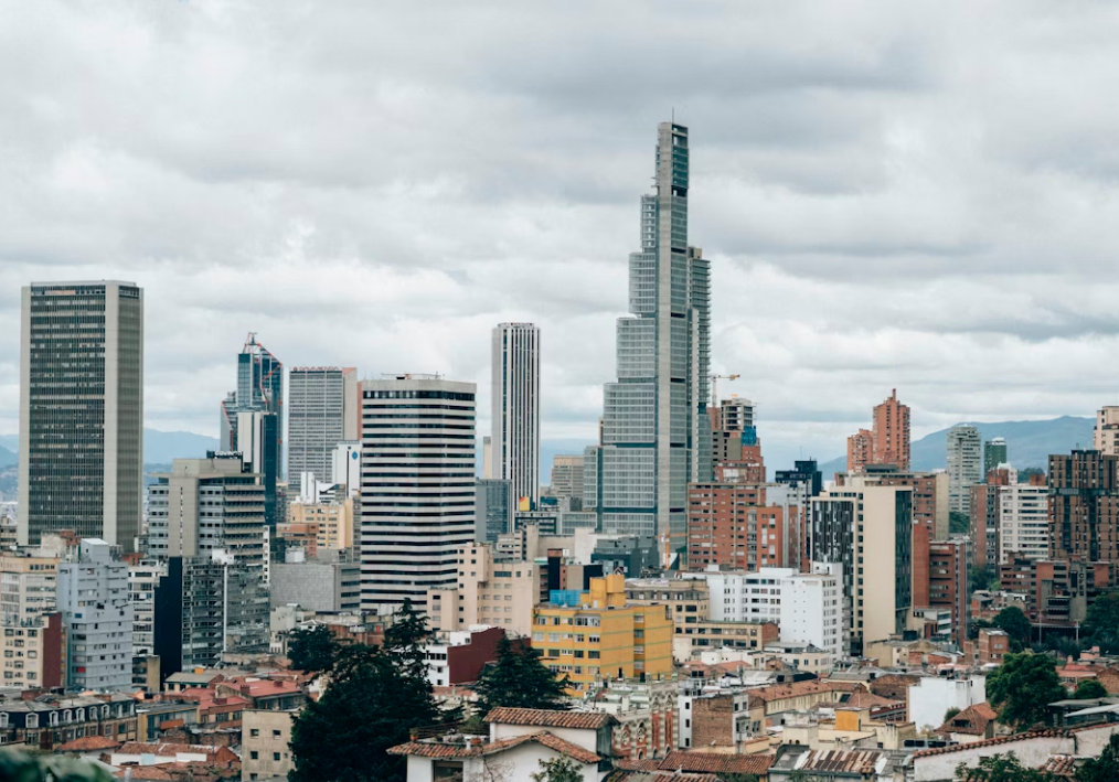 Bogota skyline